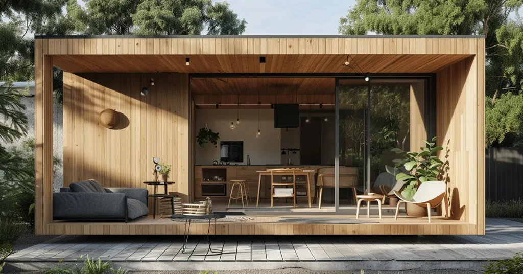 Casas prefabricadas sostenibles materiales ecológicos y eficiencia energética